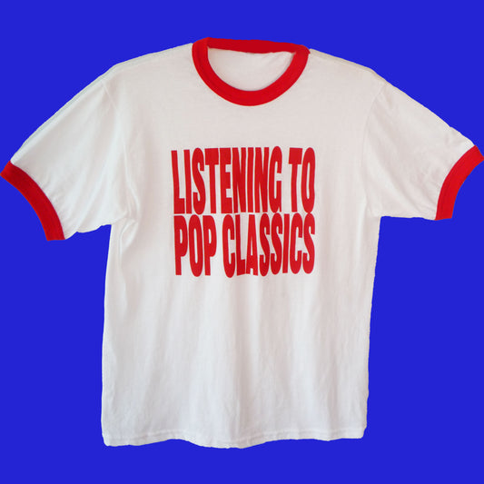 POP CLASSICS TEE (RED)